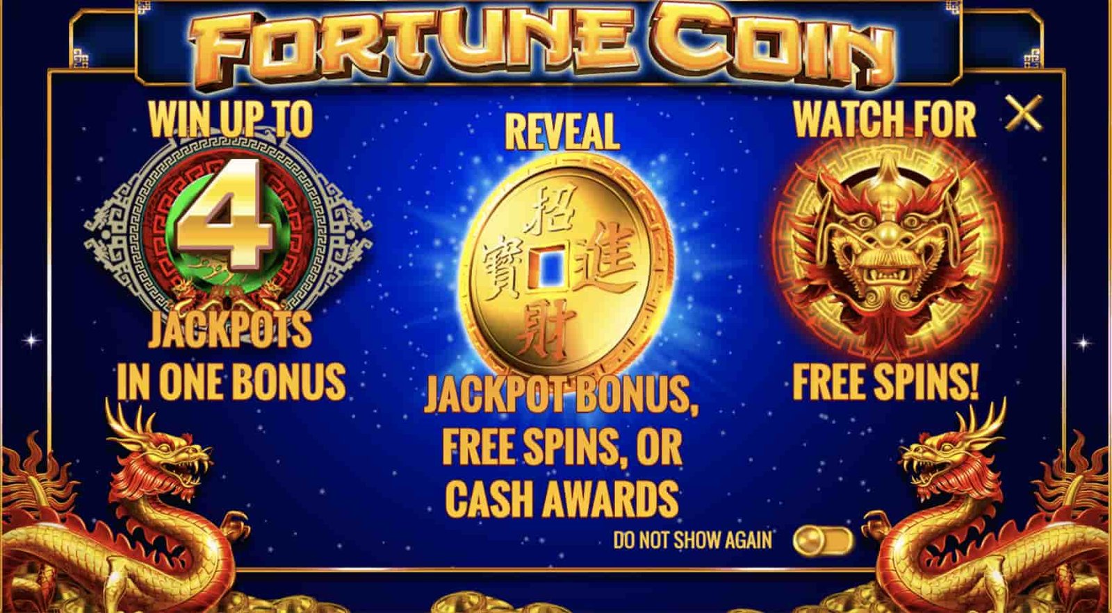 Key Features of Fortune Coins Slots