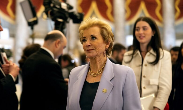 When will the Department of Education dissolve? Secretary Linda McMahon says she doesn't know