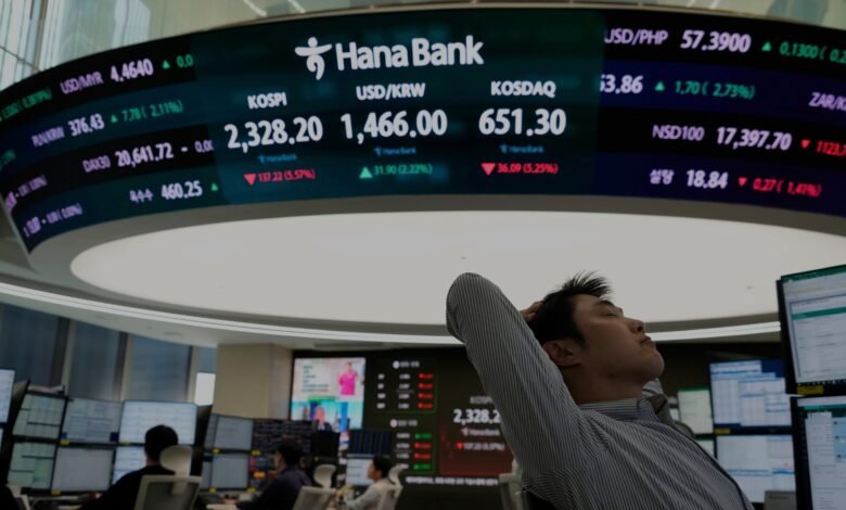 Slide of Futures of US shares. UU. In the midst of historical defeat in foreign markets